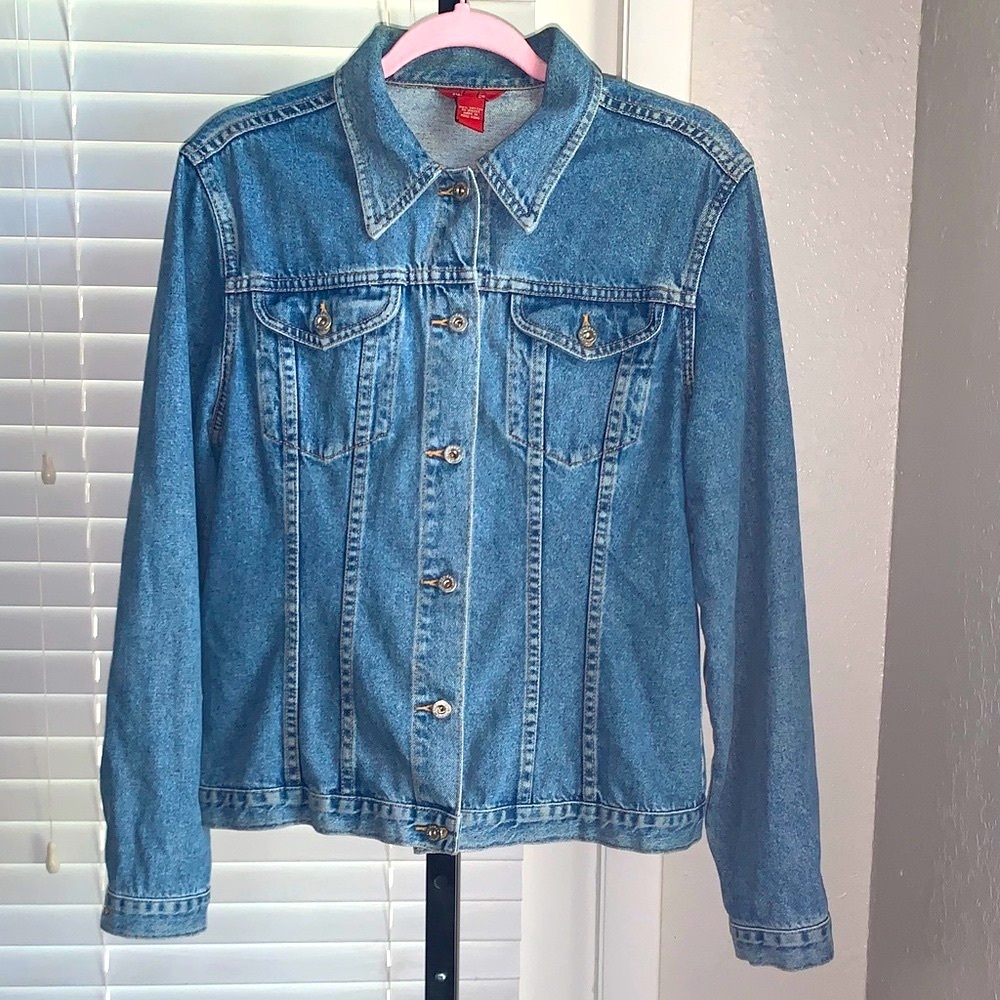 Sundance classic denim cotton jean jacket medium